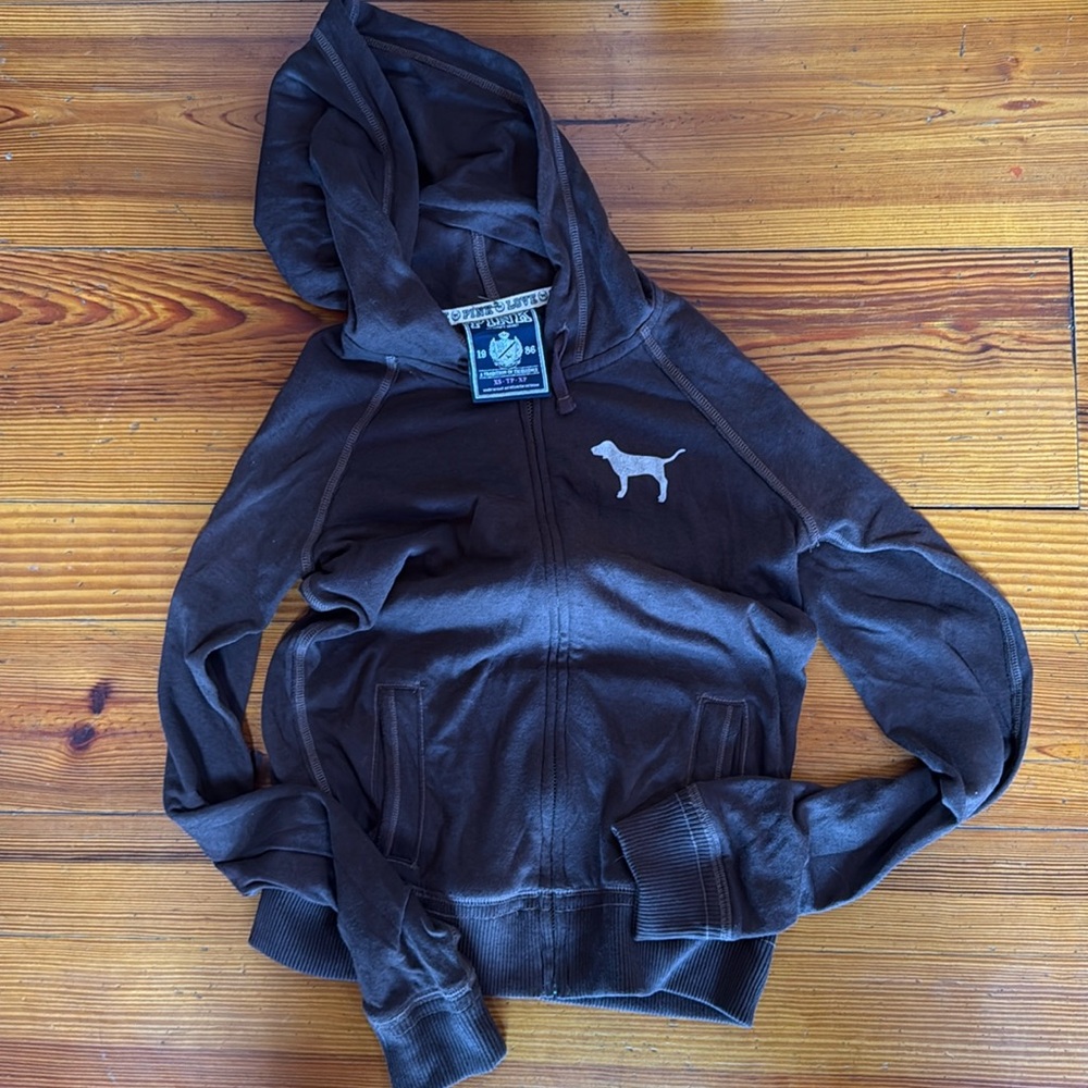 Victoria’s Secret pink zip up sweatshirt